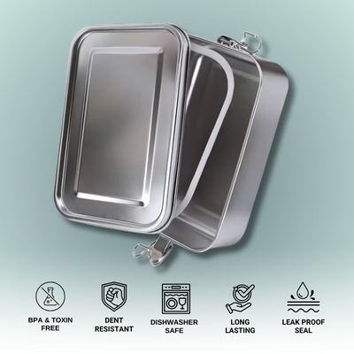 Non-Toxic Food Containers (4pcs)